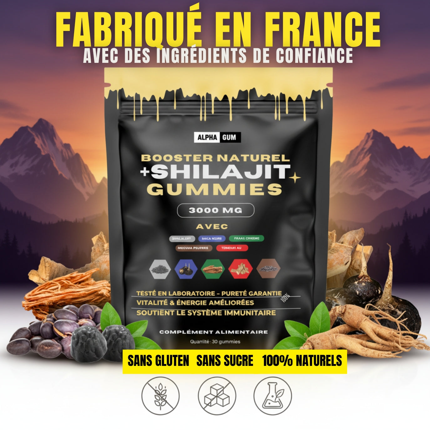 Gummies Shilajit - AlphaGum