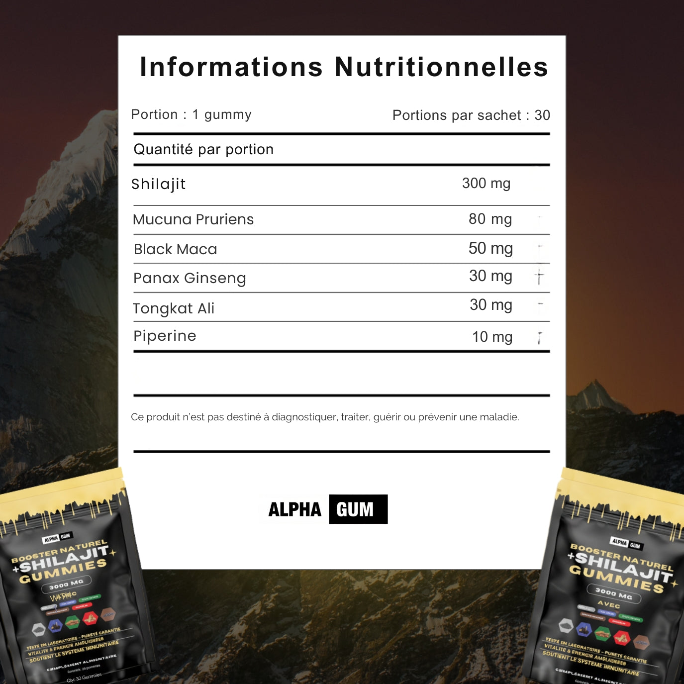 Gummies Shilajit - AlphaGum