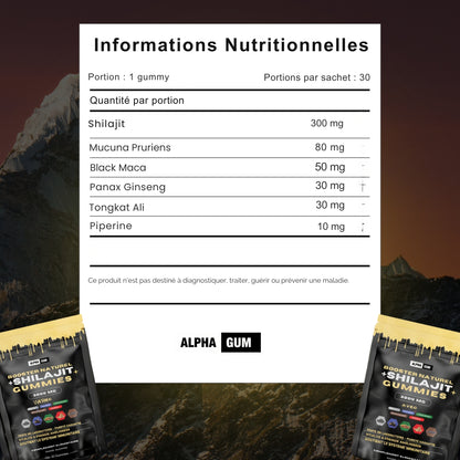 Gummies Shilajit - AlphaGum