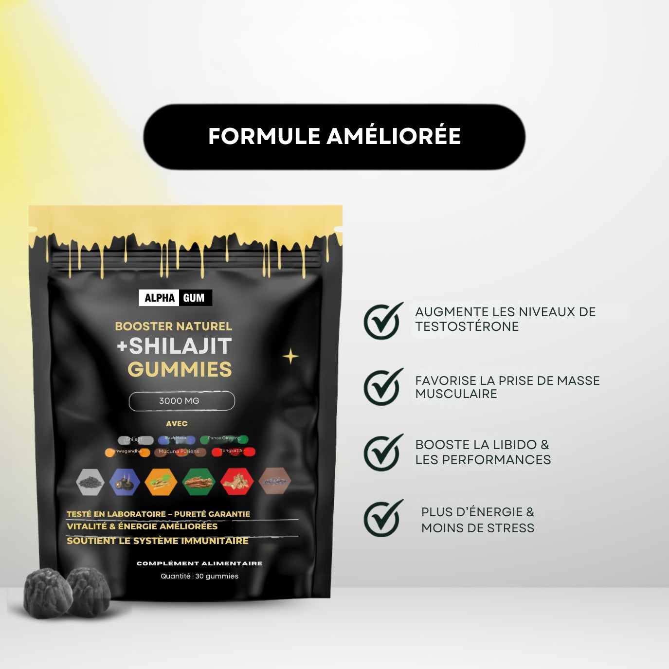 Gummies Shilajit - AlphaGum