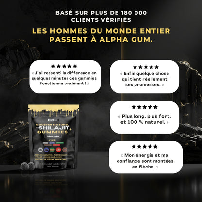Gummies Shilajit - AlphaGum